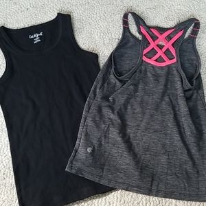 6 / 6x Black tank top